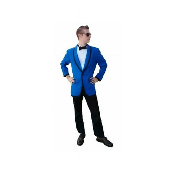 Adult Blue Tuxedo "Gangnam" Costume