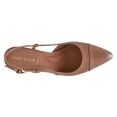 thumbnail image 6 of Anne Klein Brooklyn Pointed Toe Block Heel Slingback Heels for Women with Buckle Closure Cushioned Insole Closed Toe Dress Pumps, 6 of 7