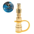 thumbnail image 1 of Manguera De Gas, Adaptador De Conexión De Gas De Rosca 3/8, Adaptador De Quemadores Para Exteriores Fácil De Usar Para Asar Al Aire Libre, Estufa De Gas Para Acampar Eigraketly OD005990-00, 1 of 7