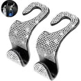 thumbnail image 1 of Soporte para servilletas, ganchos para el asiento delantero del coche, ganchos para el coche, perchas brillantes para el asiento del coche, paquete de 2, 1 of 5