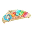 thumbnail image 3 of Juego de tambores de xilófono para bebés, instrumentos musicales de juguete, juguete educativo de música, recuerdos de fiesta, juguete Montessori para, 3 of 9