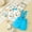 Blue, variant on ZEHJUHAN Infant Baby Boys Easter Set Long Sleeve Carrot Print Romper & Solid Color Suspender Shorts Blue,3-6M
