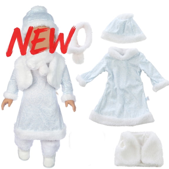 Reborn Doll Clothes for 18 inch Baby Dolls, Dolls Clothes Outfit Accessories Set for American Doll, Newborn Girl & Boy Pretend Play Christmas Birthday Gift for Toddlers 1-3 3-6, Under 10$ Dollar