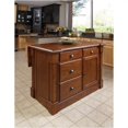 thumbnail image 2 of Bowery Hill 4 Drawer Kitchen Island in Rustic Cherry, 2 of 5