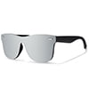 Matte Black Frame | Silver Mirror Lens