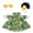 Green-a, variant on Fairy Themed Porch Goose Outfit, Durable Universal Fabric Clothing, Cute Themed Garden Decor Wear, Exquisite Outdoor Ornament for Yard, Courtyard and Landscape Decoration Layout, Green-b