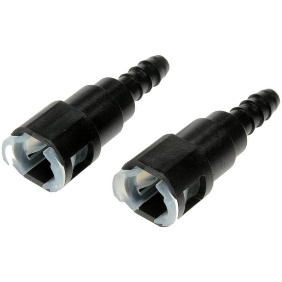 Dorman 800-085 Fuel Line Quick Connector That Adapts 3/8 In. Steel To 5/16 In. Nylon Tubing  (Pack of 2)