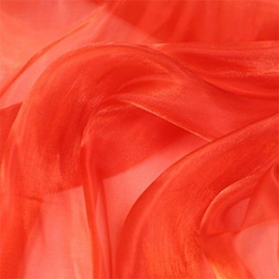 XmhyTop-A 1 Piece Red Organza Fabric 100*150cm Sheer Organza, Wedding Fabric, Craft Organza, Decor Fabric, Ideal for Weddings, Crafts Decor Projects
