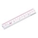 thumbnail image 5 of Regla Recta Unique Bargains 15cm / 6 Pulgadas Herramienta de Medición de Doble Escala Plástica Clara 20pcs, 5 of 5
