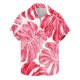thumbnail image 1 of Camisas Hawaianas de los Hombres de Moda Casual Floral Impresión de Manga Corta Solapa Botón Arriba, Ligero para Primavera Verano, 1 of 9