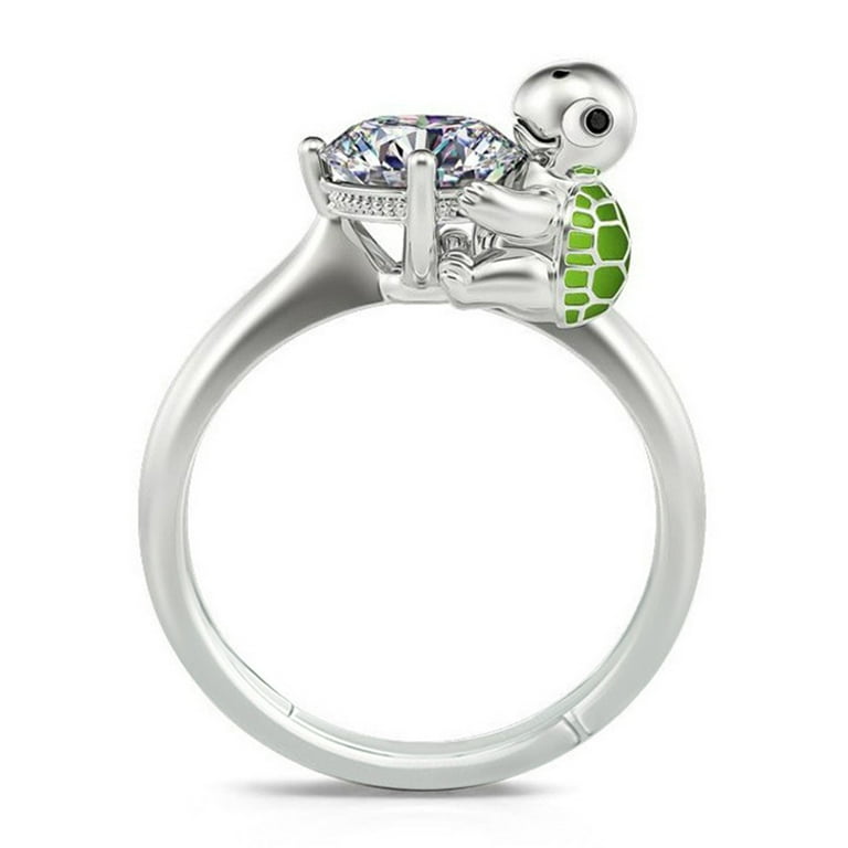 Tortoise shaped ring store