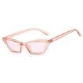 thumbnail image 1 of Gafas de sol de ojo de gato vintage Baoblaze Rosado Protección UV400, 1 of 8