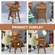 thumbnail image 3 of KAKOWELY Silla alta de madera en miniatura, juguete educativo de madera, silla alta para juegos de rol para niños, 3 of 5