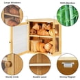 thumbnail image 6 of Ollieroo Bamboo Save Space On Your Kitchen Counter Large Capacity Bread Box, 6 of 7