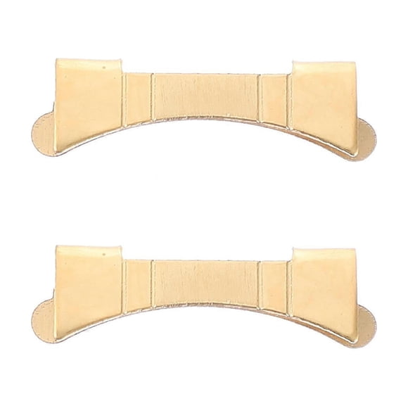 Watchband Adapter Diy Watchband Golden 2x0.9cm Easy to Install and Operate 1 Pair
