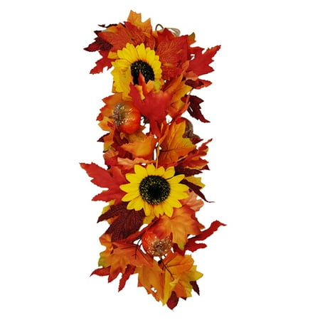

Leaf Door Imitation Hanging Decoration Maple Wall Thanksgiving Decoration Home Decor Holiday Kitchen Towels Gnomes Swinging Ornament for Crafting