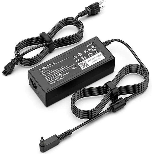 wonima11 65W Laptop Charger Compatible with Acer ChromeBook 11 13 14 15 R11 N15Q8 N15Q9 N15Q10 CB3 CB5 C720 C720P C731 C738T C740 C810 C730E CB5-571 ADP-45FE F AC Adapter 19V 3.42A