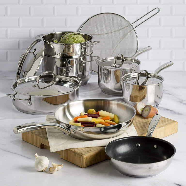 Goodful Cookware Set with Premium Non-Stick Coating, 