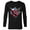 Black, variant on Marvel Spider-Man: Across the Spider-Verse Miles Hobie Gwen - Long Sleeve T-Shirt for Men - Customized-White