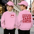 thumbnail image 2 of shqvo Boys Sweatshirts Long Sleeve Crewneck Pullover Tops Valentines Day Gift for Kids Classroom Relaxed Soft Blouse for Little Kid Teens, 2 of 5