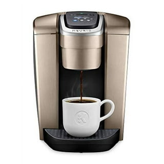 Elite Gourmet EHC114 Personal Single-Serve Compact Coffee Maker Brewer  Includes 14Oz. Thermal Travel Mug with Stainless Steel Interior, Compatible