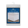 thumbnail image 4 of Todays Home TOH25014WHIT03 Base Microfibre sur Mesure 14 Po Jupe de Lit Blanc - Grand, 4 of 7