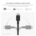 thumbnail image 4 of Native Union Belt Cable USB-C to USB-A - 4ft Ultra-Strong Cable with Leather Strap (Cosmos), 4 of 8