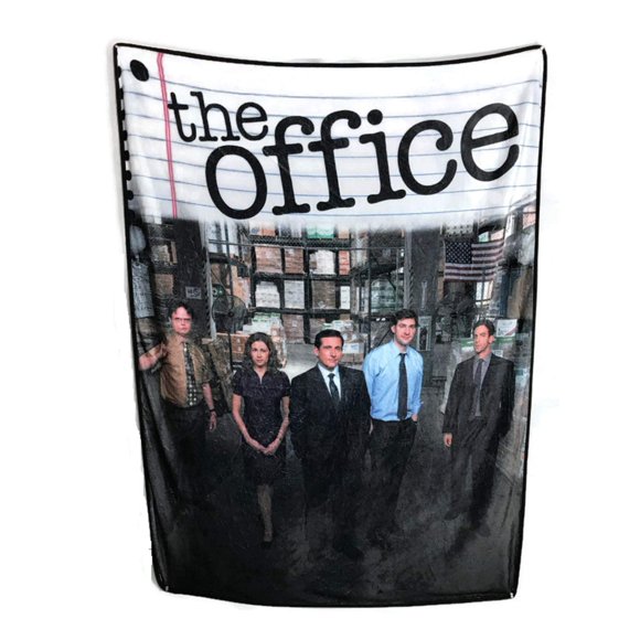 Surreal Entertainment Bazillion Dreams The Office Fleece Softest Softest Comfy Throw Blanket for Adults & Kids| Measures 60 x 45 Inches