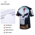 thumbnail image 5 of KEYIYUAN Nueva camiseta de manga corta de moda para motocross, camiseta de descenso para hombre, ropa de ciclismo, maillot de ciclismo de montaña, ropa para hombre, 5 of 5