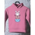 thumbnail image 3 of Bunny Deer Cat Friend Stack Hoodie Toddler -Image by Shutterstock,  2 Toddler, 3 of 4