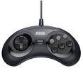 thumbnail image 1 of Retro-Bit Official Sega Genesis Controller 6-Button Arcade Pad for Sega Genesis - Original Port - Black, 1 of 7