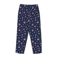 thumbnail image 5 of Goofa Star Dog Paw Printed Soft Pajama Pants for Women, Wide Leg Comfy Casual Lounge Yoga Pants-Large, 5 of 9