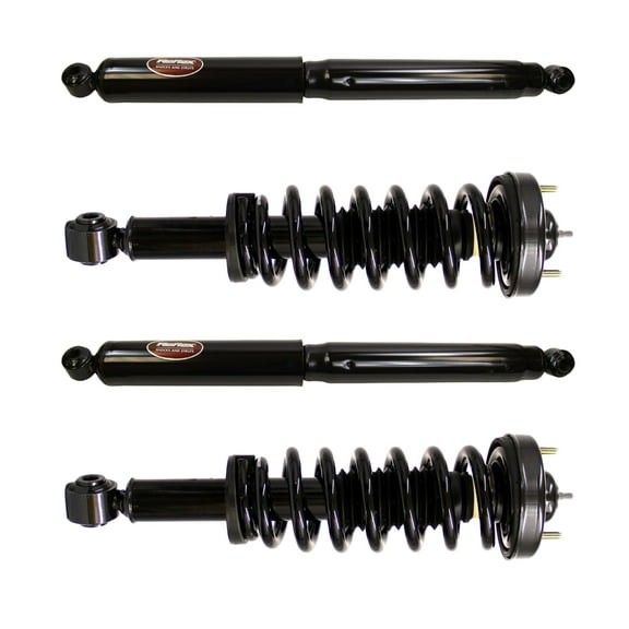 For Ford F-150 2009 2010 2011 2012 2013 Monroe Front Rear Shocks Struts - BuyAutoParts