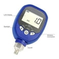 thumbnail image 3 of Wireless Digital Pressure Gauge R134a Refrigeration Manometers Tools Vacuum Gauge Tools -14.5~500 PSI 1/8'' ,Wide Use, 3 of 6