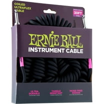 Ernie Ball 30 Foot Coiled Instrument Cable