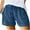 Blue, variant on Mlzmgr Plus Size Women's Athletic Shorts with Pockets S-5XL Elastic Waist 5 Inch Short Pants