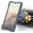 thumbnail image 5 of JTCASES for Google Pixel 6 Pro Case, Heavy Duty Protection Hybird PC Silicone 360° Rotating Ring Bracet Magnetic Car Mount Fully Coverage Slim Non-Slip for Google Pixel 6 Pro, Blue, 5 of 7