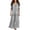 Gray#1, variant on Hvogkswy Denim Dress for Women Long Sleeve Lapel Button Down Flowy Long Dress Loose Bohemian Denim Shirt Maxi Dresses with Ruffle Hem