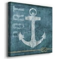 thumbnail image 2 of Bathroom Wall Décor Nautical Pictures Prints Sea Animals Navy Blue Canvas Wall Art 24 x 24 inches, Set of 4 Framed on Solid Wood Artwork for Home Cabin Office, 2 of 7