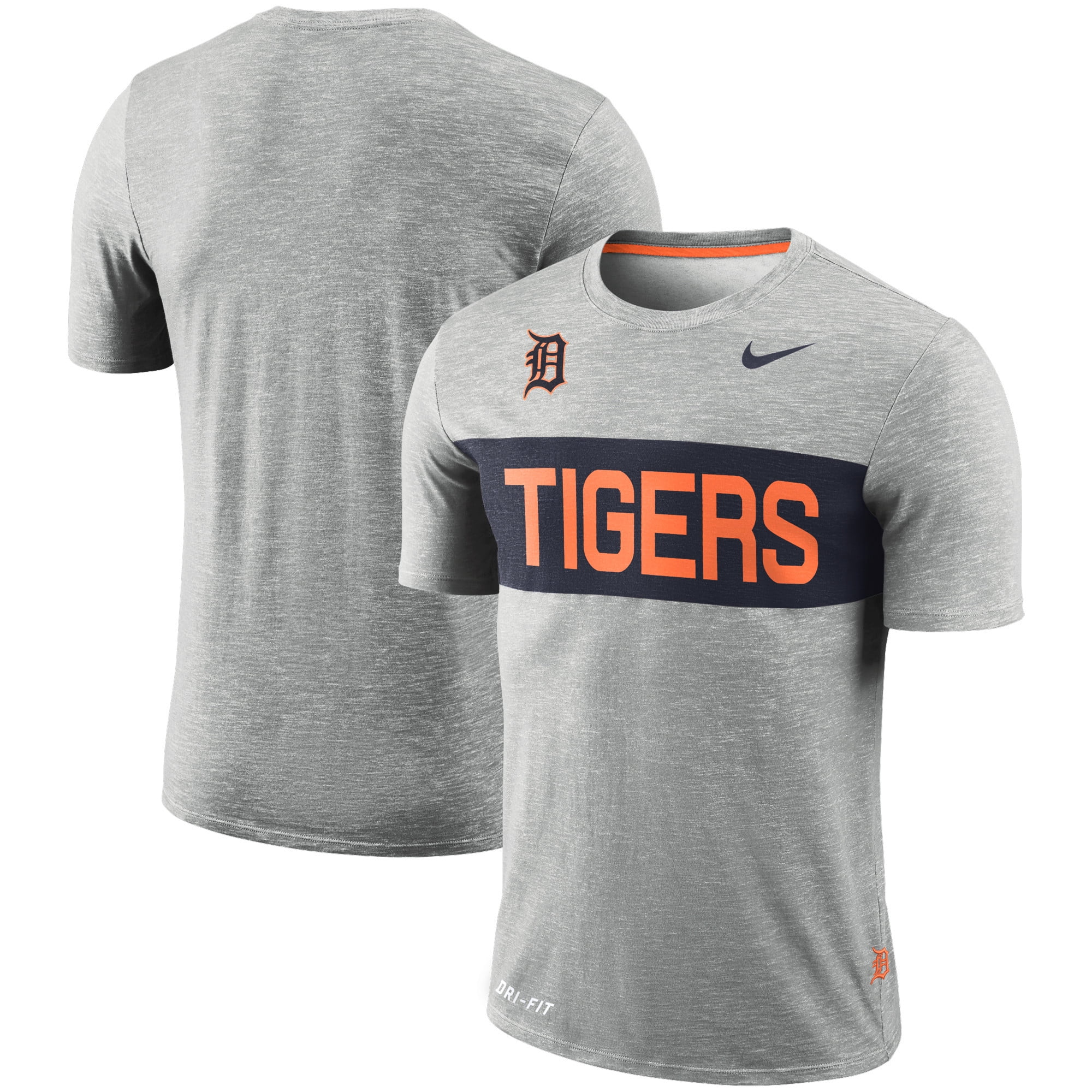 detroit tigers nike dri fit shirt