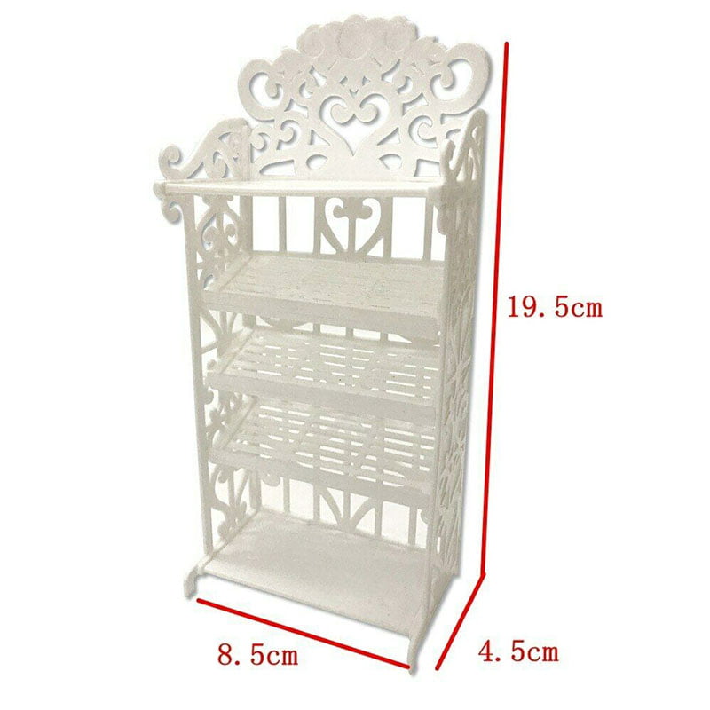 1Set Doll Shoes Rack Dollhouse 1/6 Doll Accessories For Doll FurniturYRS5 