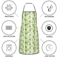 thumbnail image 6 of Rocae Bamboo Stems And Leaves for Kitchen Aprons for Women Adjustable Cooking Kitchen Chef Apron for Men with Pockets, 6 of 7