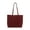 Red, variant on Jumbo Work Tote 15.94x11.42x4.13in PU Large Shopper Bag Red Black Coffee Brown Spacious Commuter Bag Oversized Satchel Work Bag Business Carryall Heavy Duty Everyday Bag Travel Essential​