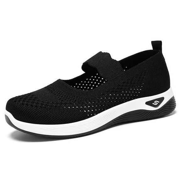 Sneakers for Women Anti Slip Nurse Shoes Comfort Wear Shoes Comfortwear Shoe Fasciitis Fashion Sneakers Wide Width Walking Light