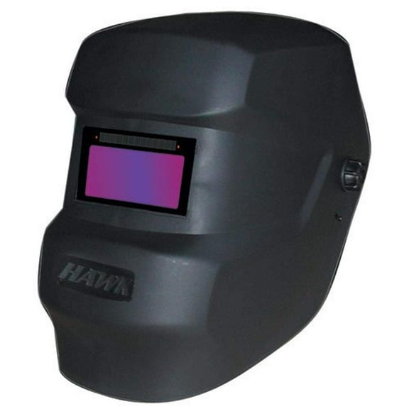 ArcOne S240-10-0300 Single Shade Black Hawk Welding Helmet 2 x 4" with Fixed Front