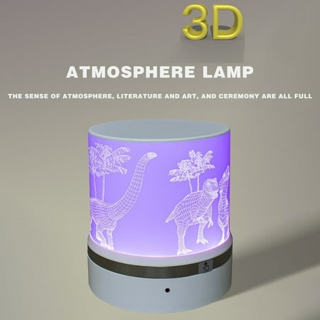 

Ovzne Creative Dinosaur Series Night Light Atmosphere Light
