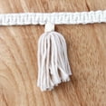 thumbnail image 7 of 1 Piece Macrame Woven Tassel Garland Hanging Tassel Fringe Garland Banner Basket Decorative Wall Hangings for Boho Home Decor Nursery Room, 7 of 7