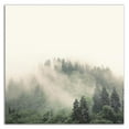 thumbnail image 3 of 24 x 24 Smoky Mountains by Nicholas Bell - Wall Art Print on Canvas Fabric White, 3 of 3