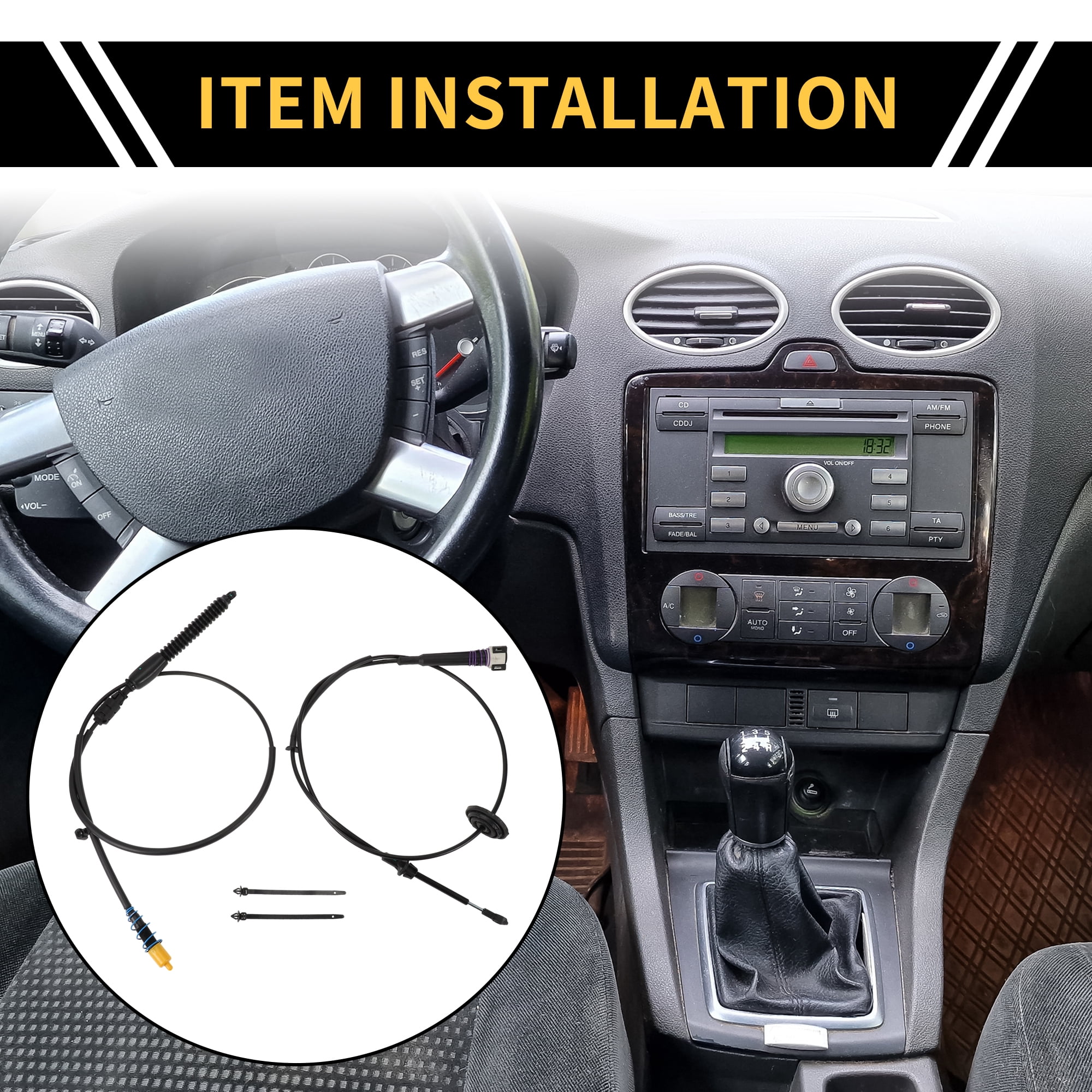 Unique Bargains Automatic Transmission Gear Shifter Cable for Chevrolet Silverado