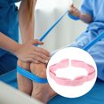 thumbnail image 6 of 33.5 Inch Exercise Bands Yoga Stretching Strap Latin Elastic Dance Pink, 6 of 7